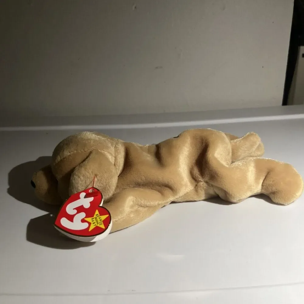 Beanie Baby Fetch The Dog 97/98 Several Tag Errors Ty Collectible Plush Toy
